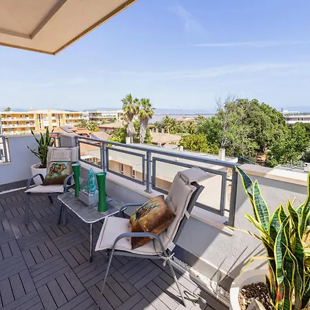 Maison d'hôtes Penthouse Genneruxi Cagliari